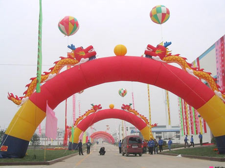 充氣拱門效果圖2