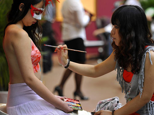 人體彩繪圖片4