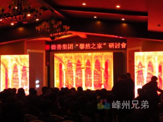 2014-12-26成都德善集團馨然之家研論會節目演出